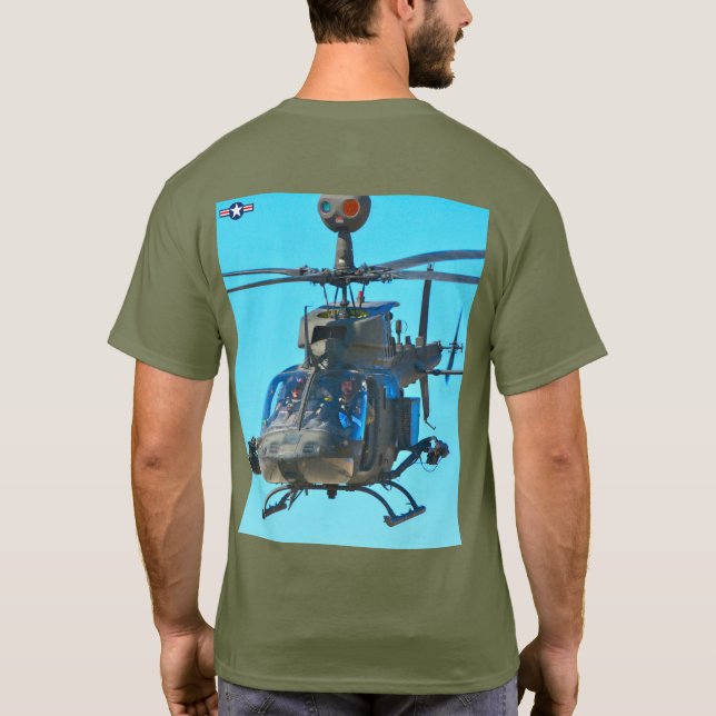OH-58D KIOWA T-Shirt (Back)