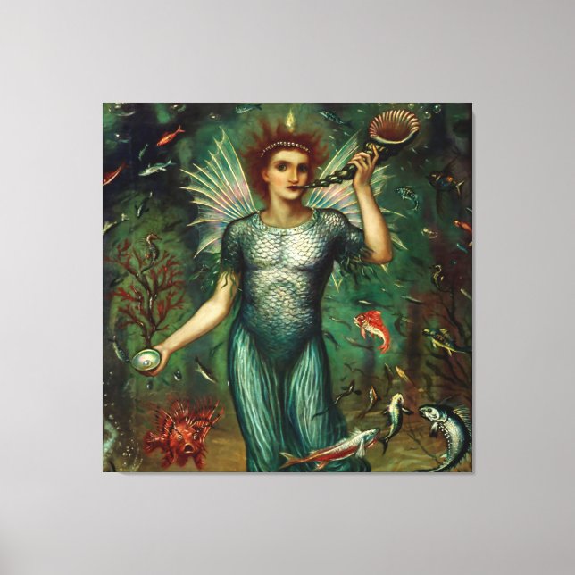 “Oh All Ye Whales” by Edward A F Prynne  Canvas Print (Front)