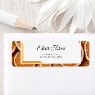 Oh Baby A Little Cutie Orange Citrus Baby Shower