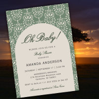 Oh Baby African Jungle Safari Baby Shower Arch
