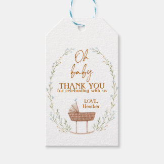 Oh Baby, Baby Shower, Baby shower Favours, Gift Ta Gift Tags