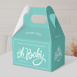 Oh baby - Baby Shower Gable Box 