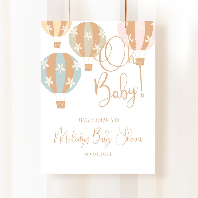 Oh Baby, Baby Shower, Gender Neutral, Mum to Be,  Poster (Creator Uploaded)