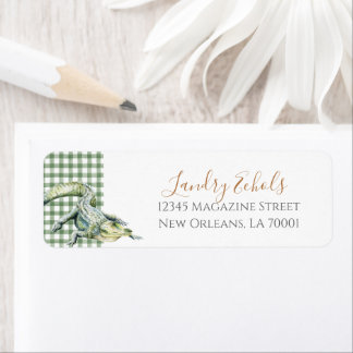 Oh Baby Bayou Swamp Address Labels
