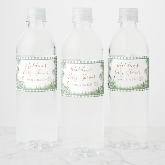 Oh Baby Bayou Swamp Water Bottle Labels (Bottles)