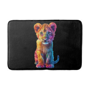 Oh Baby Big Cat Cub  Bath Mat