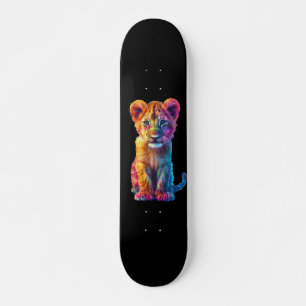 Oh Baby Big Cat Cub  Skateboard