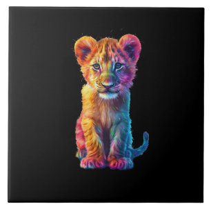 Oh Baby Big Cat Cub Tile