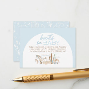 Oh Baby Cowboy Books for Baby Enclosure Card