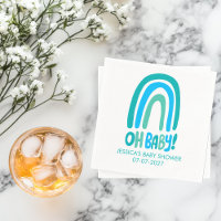 Oh Baby! Cute Rainbow CUSTOM Baby Shower