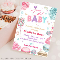 Oh Baby! Doughnut Sprinkle Girls Baby Shower 