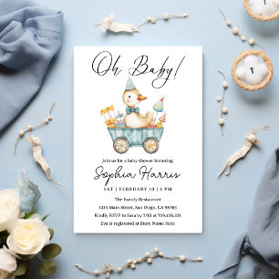 Oh baby girl  Baby Shower Invitation