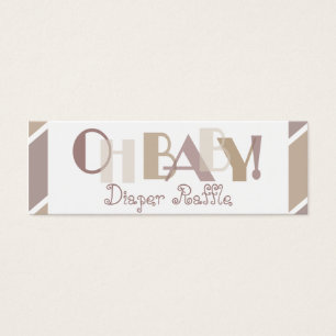 Oh Baby MOcha Modern Diaper Raffle