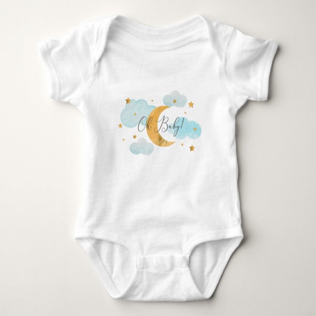 Oh Baby! Moon & Stars Bodysuit (Front)