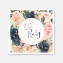 Oh Baby Napkins Gender Reveal Baby