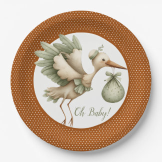 Oh Baby Paper Plate