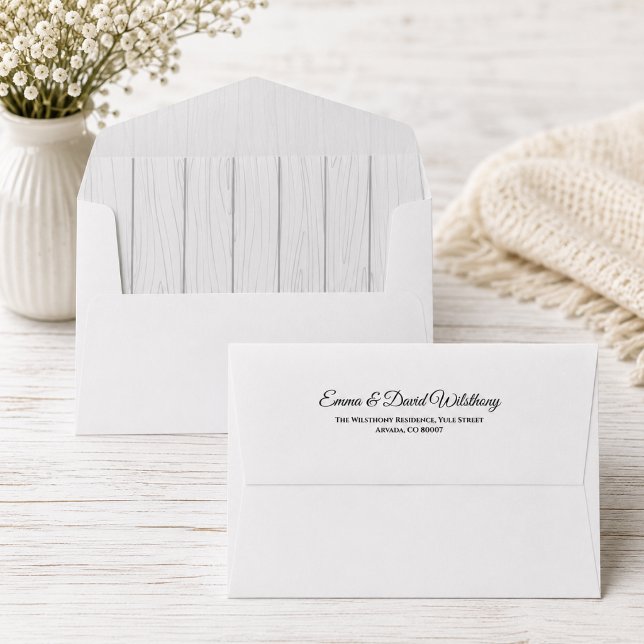 Oh Baby-Q Baby Shower Rustic BBQ Envelope (Creator Uploaded)