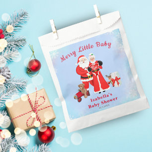Oh Baby Santa & Mrs. Claus Baby Shower Favour Bags