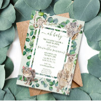 Oh Baby Shower Australian Animals Wild One