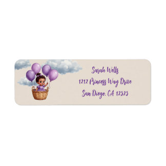 Oh Baby Shower Purple