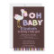 Oh Baby Stork Girl Baby Shower Invitations