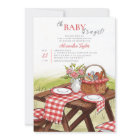 Oh Baby Summer Picnic Park Fun Cute Girl Shower