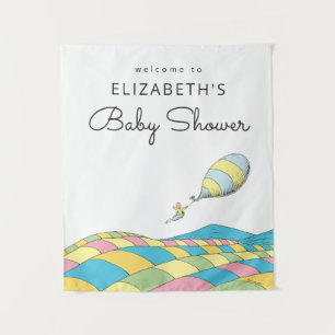 Oh, Baby, the Places You'll Go Baby Shower Tapestry