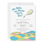 Oh, Baby, the Places You'll Go Boy Baby Shower