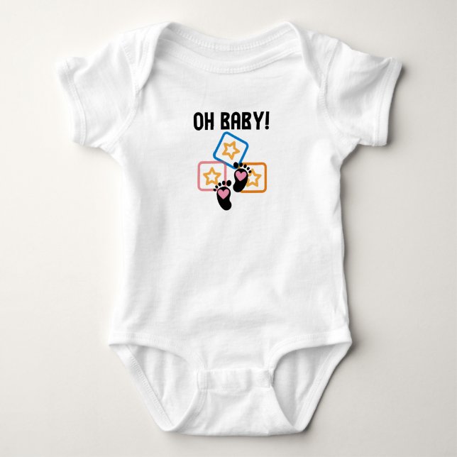 Oh Baby.w Baby Bodysuit (Front)