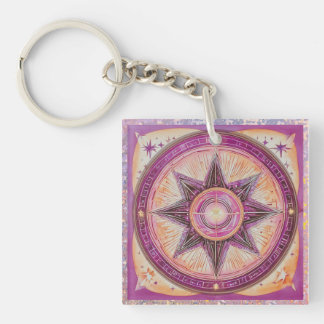 Oh Beautiful Star Magnet Key Ring