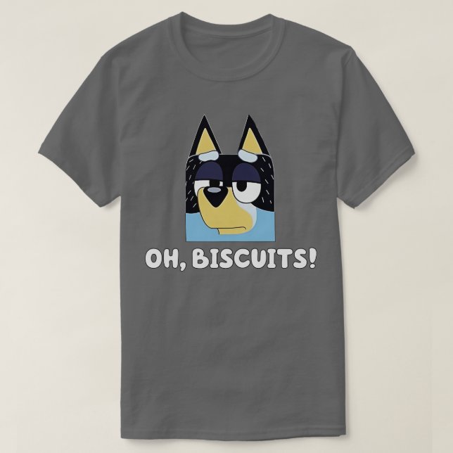 Oh Biscuits Dad T-Shirt (Design Front)
