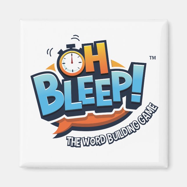 Oh Bleep! Logo Magnet (Front)