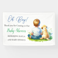 Oh Boy! A Baby and his Dog Baby Shower