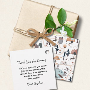 Oh Boy, Adventure Awaits, Blue Favour Tags