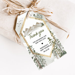 Oh Boy Adventure Begin Baby Shower Favor Tags