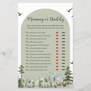 Oh Boy Adventure Pine Forest Mummy or Daddy