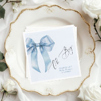 Oh Boy  Baby Boy shower blue bow