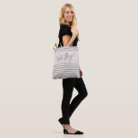 Oh boy Baby shower geometric cream elegant  Tote Bag<br><div class="desc">Oh boy Baby shower script geometric modern cream neutral elegant gift favour party design. Contemporary minimal geometric design.</div>