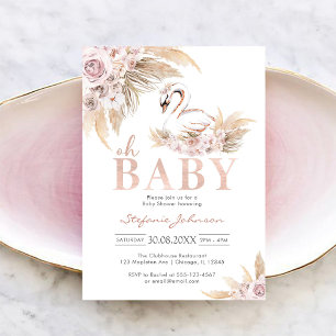 Oh Boy Baby Shower Invitation