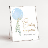 Oh Boy Balloon Baby Shower Babies are Sweet