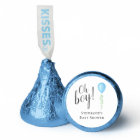 Oh Boy Blue Balloon Baby Shower Hershey®'s Kisses®
