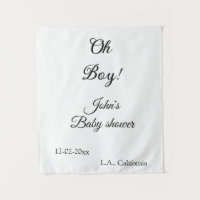 oh boy girl baby shower add name date year venue e