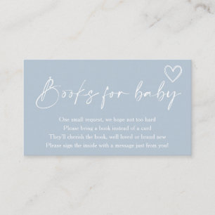 Oh Boy Modern Baby Shower Books For Baby Enclosure Card