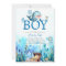 Oh Boy Under Sea Sweet Whale Ocean Baby Shower