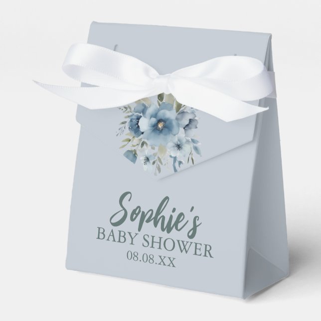  Oh Boy! We Can Bearly Wait Baby Shower Favour Box (Front Side)
