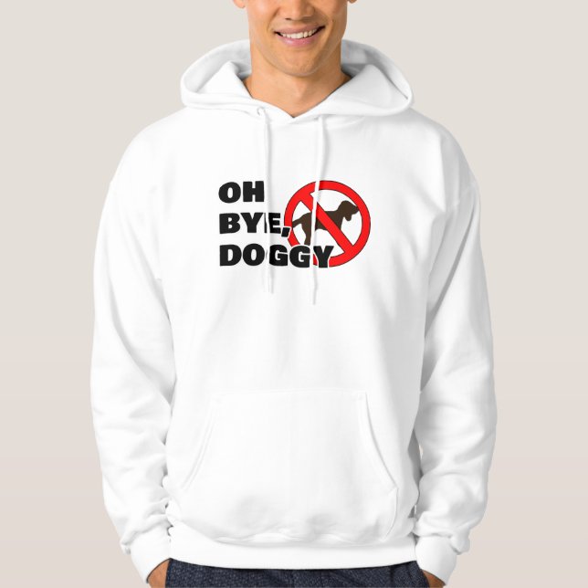 Oh bye, doggy hoodie (Front)