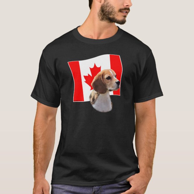 Oh Canada....and Beagles. T-Shirt (Front)