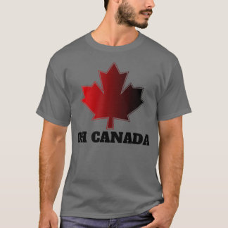 Oh Canada Canadian Pride Maple Leaf National Day ( T-Shirt