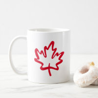 Oh Canada! Day Big Red Canadian Maple Leaf