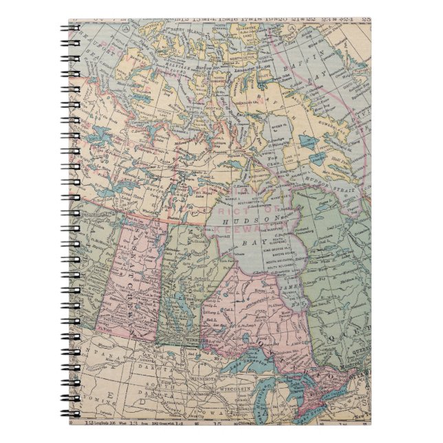 Oh Canada Spiral Notebook (Front)